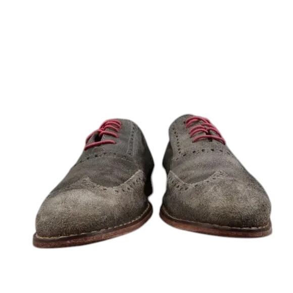 Cole Haan Shoes Mens 9 Oxford Wingtip Professional Formal Leather Classic Gray main image 9